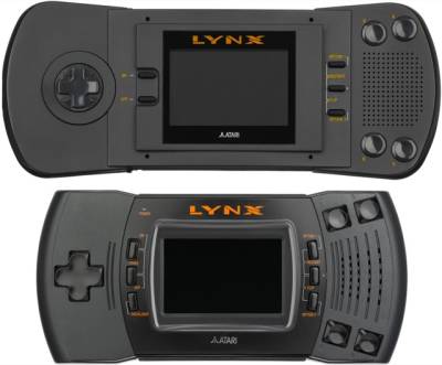 Atari Lynx model 1 (top) and 2 (bottom)